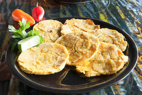 Comida Vida Green Plantains Tostones, 6 Pound -- 4 per case