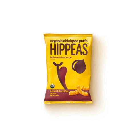 Hippeas Organic Bohemian Barbecue Chickpea Puffs, 1.5 Ounce -- 12 per case.