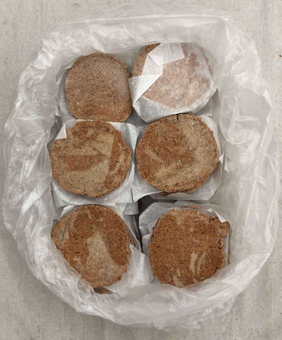 Uncut Plant Based Round Burger, 10 Pound