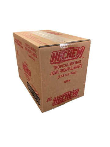 Hi-Chew Fruity Chewy Candy - Floor Shipper -- 72 per case