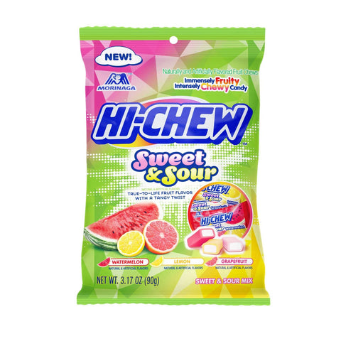 Hi-Chew Fruity Chewy Candy - Floor Shipper -- 72 per case