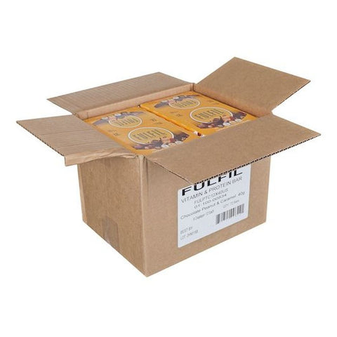Fulfil Chocolate Peanut Caramel Vitamin and Protein Bar, 1.41 Ounce - 12 per pack -- 6 packs per case