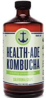 Health Ade California Grape Kombucha, 16 Fluid Ounce -- 12 per case.