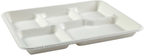 Primeware 5 Compartment Tray -- 500 per case.