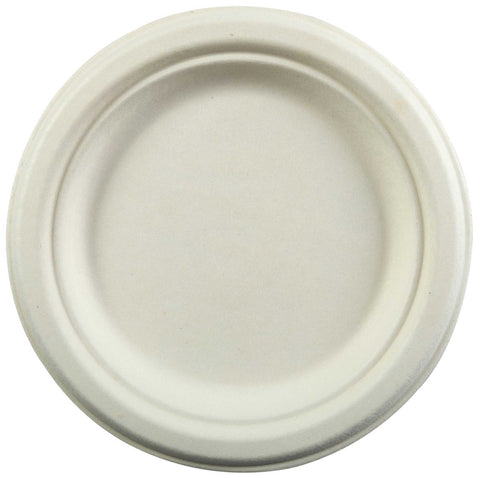 Primeware Round Plate, 7 inch -- 1000 per case.