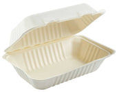 Primeware Hoagie Hinged Lid Container, 9 X 6 inch -- 250 per case.