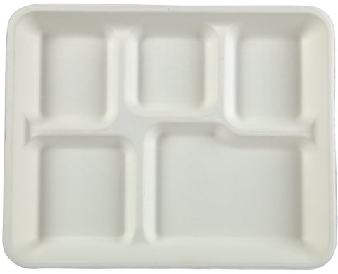 Primeware 5 Compartment Value Tray -- 500 per case.