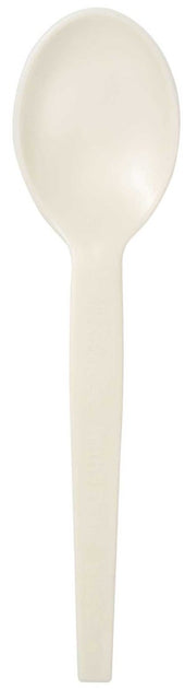 Primeware Plant Starch Soup Spoon, 7 inch ` -- 1000 per case.