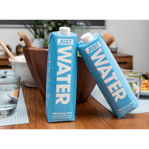 Just Water Natural Alkaline Spring Water, 33.8 Ounce -- 12 per case