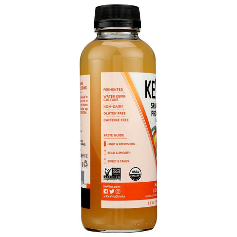 Kevita Organic Mango Coconut Sparkling Probiotic Drink, 15.2 Fluid Ounce -- 6 per case