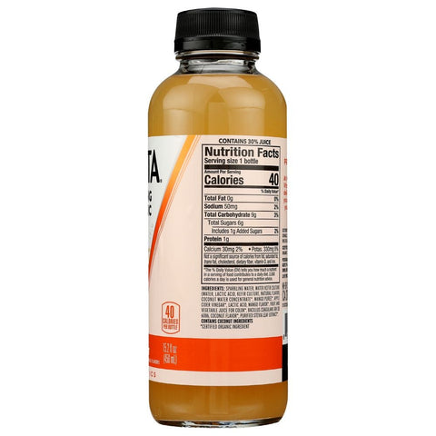 Kevita Organic Mango Coconut Sparkling Probiotic Drink, 15.2 Fluid Ounce -- 6 per case