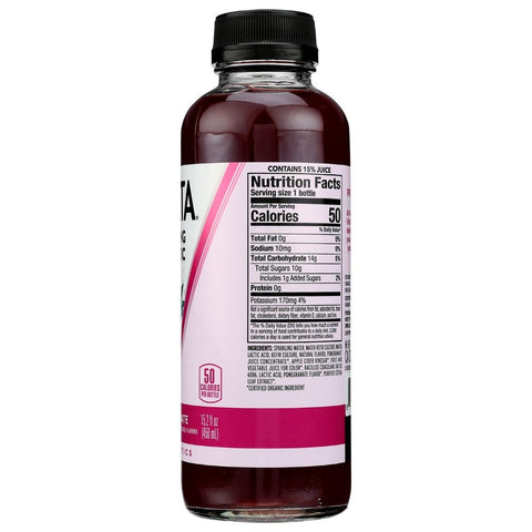 Kevita Organic Pomegranate Sparkling Probiotic Drink, 15.2 Fluid Ounce -- 6 per case
