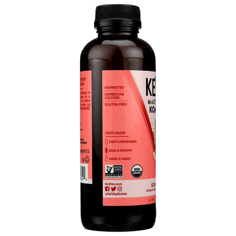 Kevita Organic Grapefruit Master Brew Kombucha, 15.2 Fluid Ounce -- 6 per case