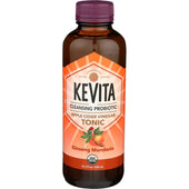 Kevita Organic Ginseng Mandarin Cleansing Probiotic Apple Cider Vinegar Tonic, 15.2 Fluid Ounce -- 6 per case