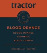 Tractor Beverage Co Organic Blood Orange Soda Syrup, 2.5 Gallon.