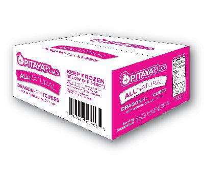 Pitaya Plus Conventional Dragon Fruit Cubes, 20 Pound