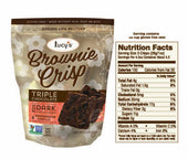 Lucys Triple Chocolate Brownie Crisp, 4.5 Ounce -- 8 per case