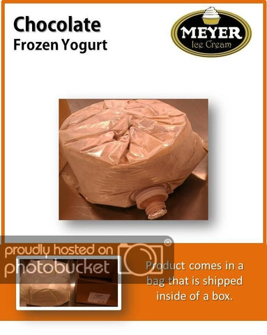 Eros Chocolate Yogurt, 2.33 Gallon.