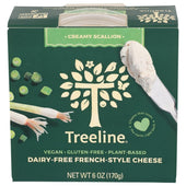 Tree Line Scallion Flavor Treenut Cheese, 6 Ounce -- 6 per case.
