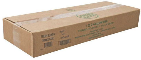 Fresh Blends Shake Base, 2 Gallon.