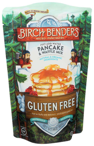 Birch Benders Organic Pancake and Waffle Mix, 14 Ounce -- 6 per case