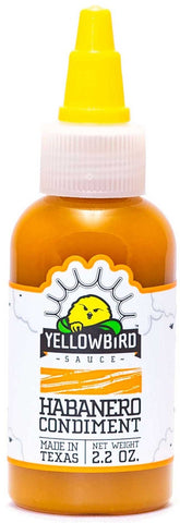 Yellowbird Habanero Condiment Sauce, 2.2 Ounce -- 24 per case