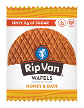 Rip Van Singles Low Sugar Honey and Oats Wafel, 1.16 Ounce -- 48 per case