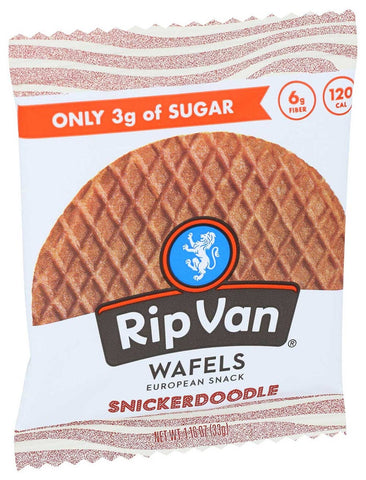 Rip Van Single Snickerdoodle Wafels, 1.16 Ounce -- 12 per case