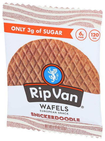 Rip Van Single Snickerdoodle Wafels, 1.16 Ounce -- 12 per case