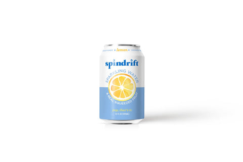 Spindrift Lemon Sparkling Water, 12 Fluid Ounce -- 24 per case.