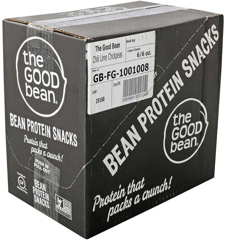 The Good Bean Smokey Chili Lime Chickpea Snack, 6 Ounce -- 6 per case