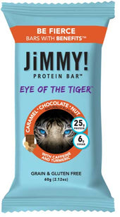 JiMMY Eye of the Tiger Caramel Chocolate Nut Protein Bar, 2.13 Ounce -- 144 per case