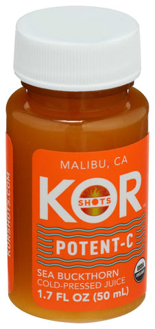 Kor Shots Organic Potent-C Shot, 1.7 Fluid Ounce -- 12 per case