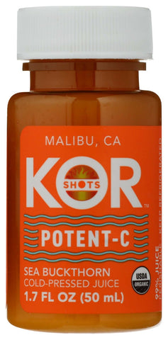 Kor Shots Organic Potent-C Shot, 1.7 Fluid Ounce -- 12 per case
