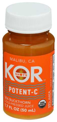 Kor Shots Organic Potent-C Shot, 1.7 Fluid Ounce -- 12 per case