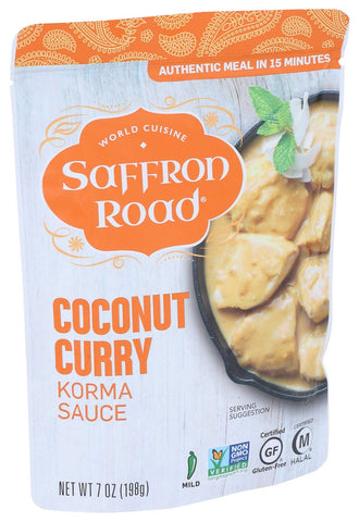 Saffron Road Korma Simmer Sauce, 7 Ounce -- 8 per case.