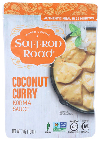 Saffron Road Korma Simmer Sauce, 7 Ounce -- 8 per case.