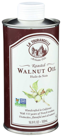 La Tourangelle Roasted Walnut Oil, 500 Milliliter -- 6 per case.