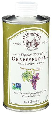 La Tourangelle Grapeseed Oil, 16.9 Ounce -- 6 per case.