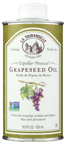 La Tourangelle Grapeseed Oil, 16.9 Ounce -- 6 per case.