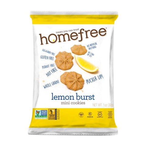 Homefree Gluten Free Mixed Mini Cookies -- 30 per case