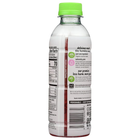Harmless Harvest Organic Coconut Water, 8.75 Fluid Ounce -- 12 per case.