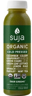 Suja Essentials Uber Greens Juice, 12 Fluid Ounce -- 6 per case.