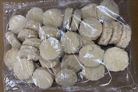 Good Catch Plant Based Breaded Crab Cakes, 80 Ounce -- 2 per case