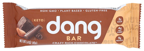 Dang Crazy Rich Chocolate Bar with Sea Salt, 1.4 Ounce -- 12 per case