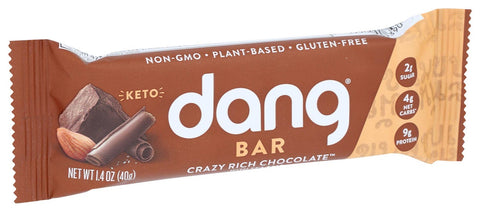 Dang Crazy Rich Chocolate Bar with Sea Salt, 1.4 Ounce -- 12 per case
