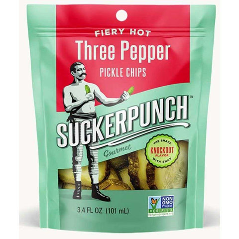 Suckerpunch Pickle Chips - Display Shipper -- 60 per case