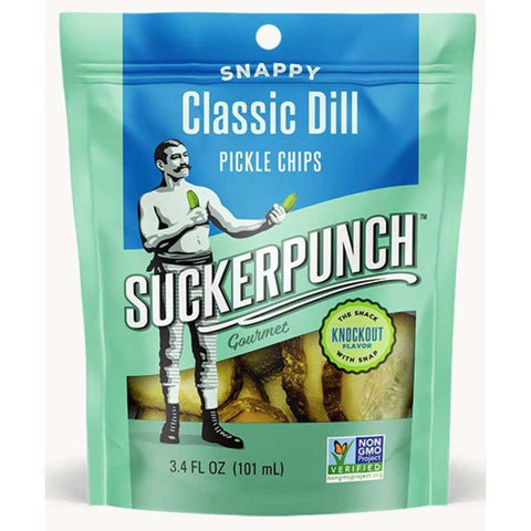 Suckerpunch Pickle Chips - Display Shipper -- 60 per case