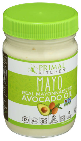 Primal Kitchen Avocado Oil Mayonnaise, 12 Fluid Ounce -- 6 per case.