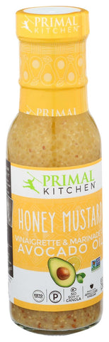 Primal Kitchen Avocado Oil Honey Mustard Vinaigrette Dressing and Marinade, 8 Ounce -- 6 per case.
